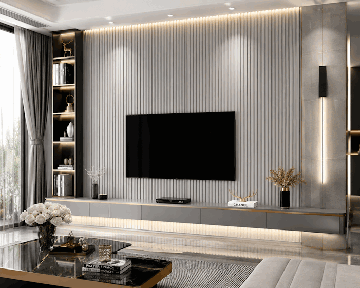 công trình Tấm ốp lam 3 sóng thấp SG-06